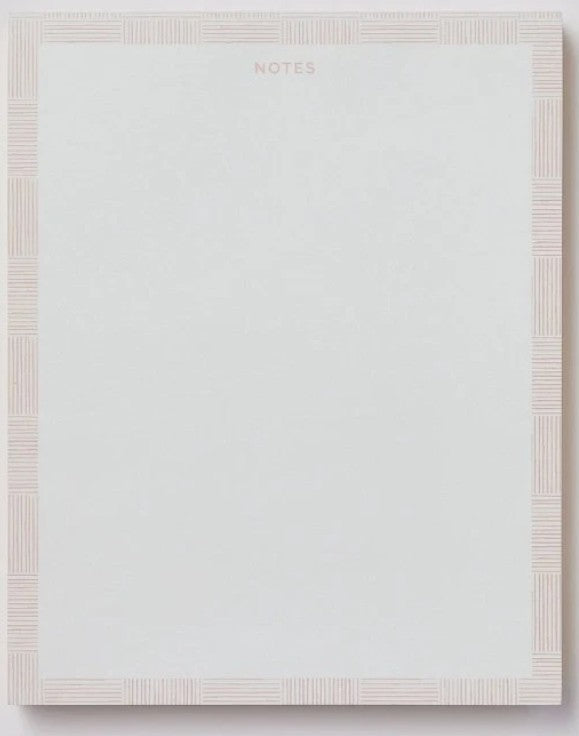 Jumbo Gum Top Desktop Pad with Designer Printed Edge 10"x8" - Threshold 6 packs