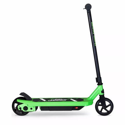 Hyper Jammer Kids Electric Scooter 12 Volt Battery Powered Scooter - Green: Steel Frame, 10 MPH