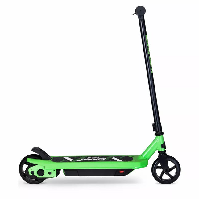 Hyper Jammer Kids Electric Scooter 12 Volt Battery Powered Scooter - Green: Steel Frame, 10 MPH