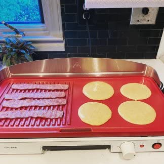 CRUXGG 500°F Extra Large Ceramic Nonstick Searing Grill & Griddle - Snow (072-04-4563)