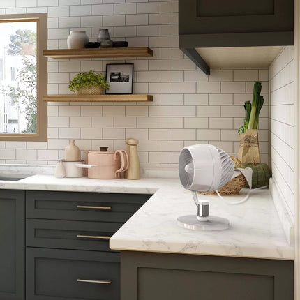 Vornado PIVOT 3U Whole Room Air Circulator with Customizable Design Discs: Electric Desk Fan, 3 Speeds, 100-300 sq. ft.