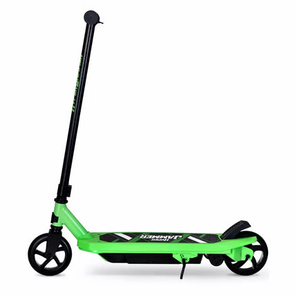 Hyper Jammer Kids Electric Scooter 12 Volt Battery Powered Scooter - Green: Steel Frame, 10 MPH
