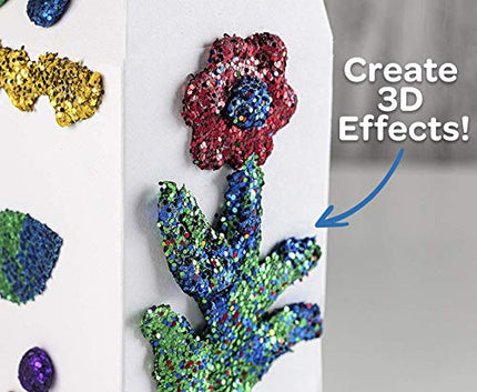 Crayola 04 0704 Glitter Dots Sparkle Station Craft Kit, Gift for Kids Age 6+