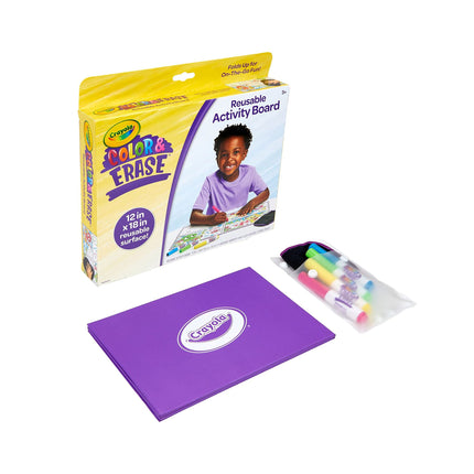 Crayola Color and Erase  12” x 18” Reusable Activity Board