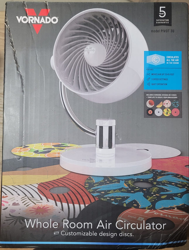 PIVOT 3U Compact Air Circulator