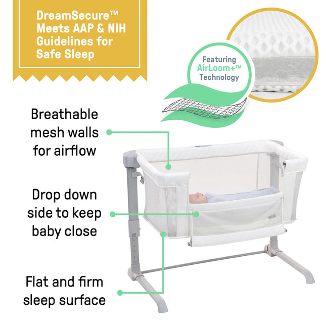 Ingenuity Dream & Grow Bedside Baby Bassinet
