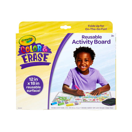 Crayola Color and Erase  12” x 18” Reusable Activity Board