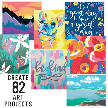 Creative Art Studio ARTISCAPES Art Set 82 Art Projects