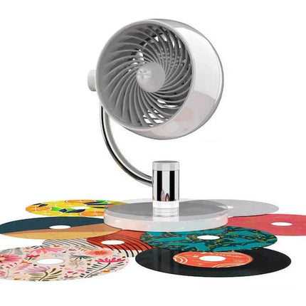 Vornado PIVOT 3U Whole Room Air Circulator with Customizable Design Discs: Electric Desk Fan, 3 Speeds, 100-300 sq. ft.