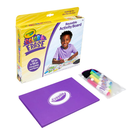 Crayola Color and Erase  12” x 18” Reusable Activity Board