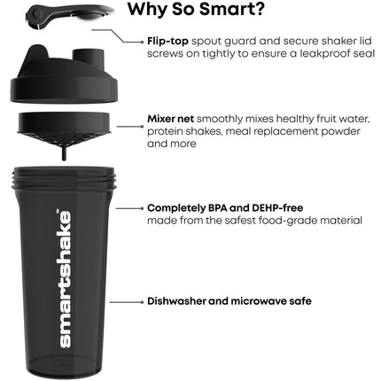Smartshake Original 2GO ONE Bottle,