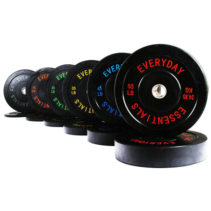 BalanceFrom Color Coded Olympic Bumper Plate Weight Plate