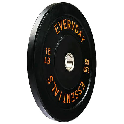 BalanceFrom Color Coded Olympic Bumper Plate Weight Plate