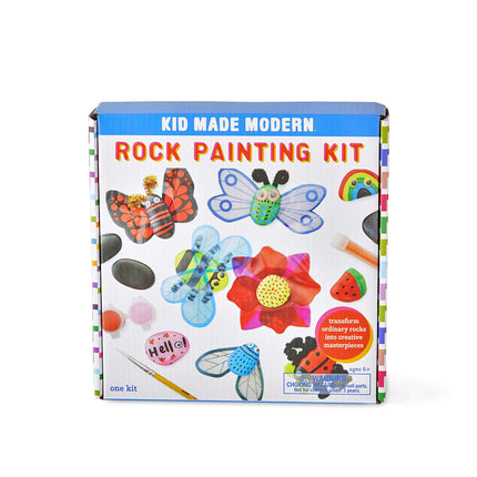 KID MADE MODERN Rock Painting Craft Kit, 1 EA