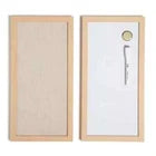 U Brands RiOrganize (1 Dry Erase Board and 1 Linen Bulletin Board) - 8''x16''