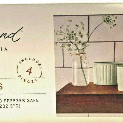 Hearth & Hand Magnolia Stoneware Ramekin Cookware (microwave safe) Green - set of 4