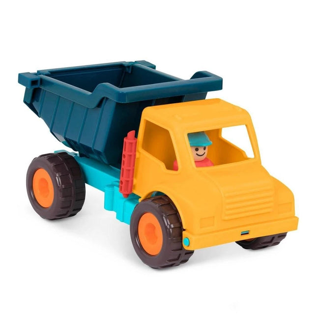 Battat – Yellow Dump Truck – Classic Toddler Trucks – Kids Construction Toys –