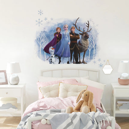 Roommates Disney Frozen Group Extra Large Peel, Stick Wall Decals  36"x25"