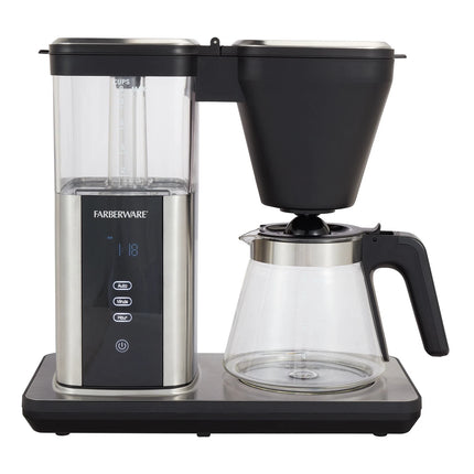 Farberware 9 Cup High Temperature Drip Coffee Maker 1.35 Liter Capacity Black