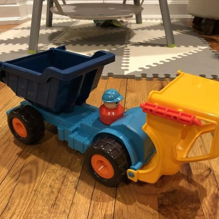 Battat – Yellow Dump Truck – Classic Toddler Trucks – Kids Construction Toys –