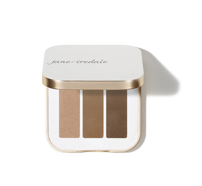 jane iredale PurePressed Eye Shadow Triple, (Triple Cognac), 0.06 oz. Powder