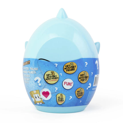 Giant Lankybox Thicc Shark Mystery Figure Set - 9 Pieces Surprise Accessories !!