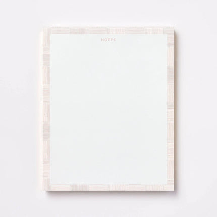 Jumbo Gum Top Desktop Pad with Designer Printed Edge 10"x8" - Threshold 3 packs