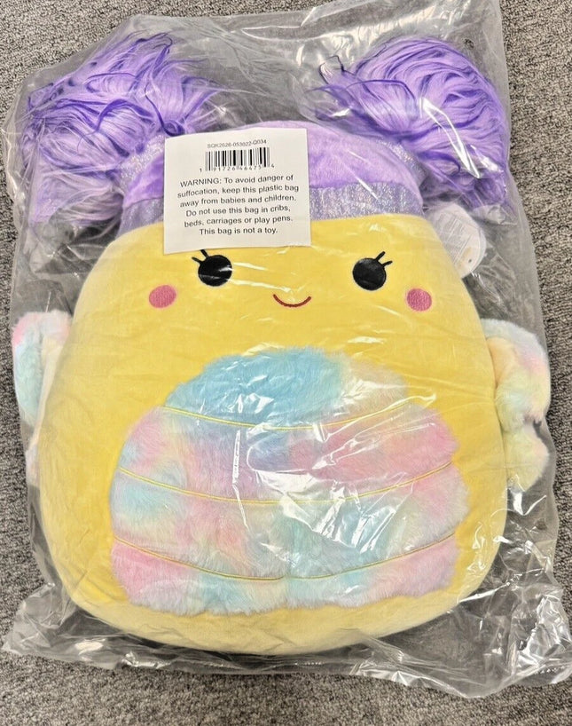 Squishmallows 14"  Yellow Butterfly Squishdoo - Posey  The Stuffed Animal Plush