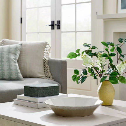 13" Ceramic Angular Bowl - Threshold designed with Studio McGee