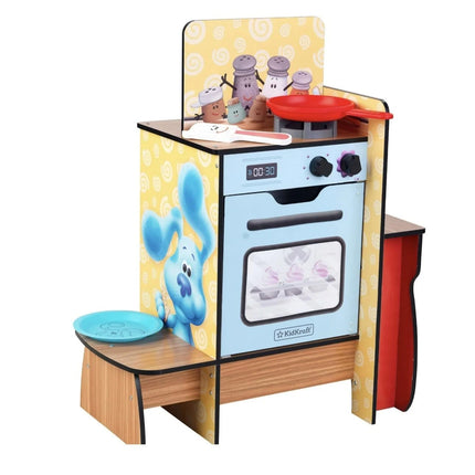 KidKraft Blue's Clues & You! Cooking-Up-Clues Wooden Play Kitchen & Handy Dandy