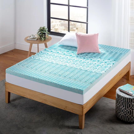 Spa Sensations By Zinus 3"  Green Tea Gel Memory Foam Mattress - Twin