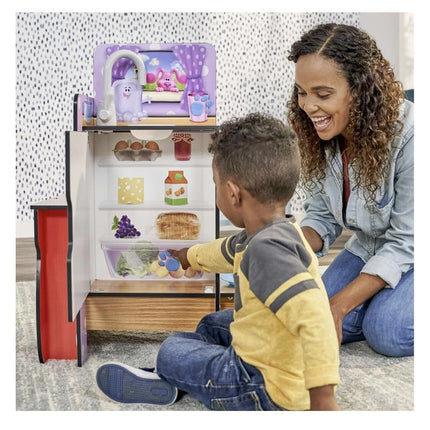 KidKraft Blue's Clues & You! Cooking-Up-Clues Wooden Play Kitchen & Handy Dandy