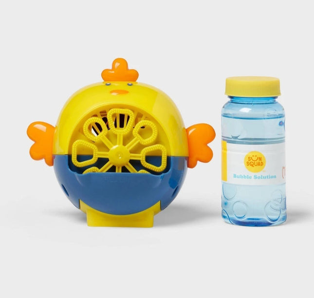 sun squad chick bubble maker with 4 oz bubble solution
