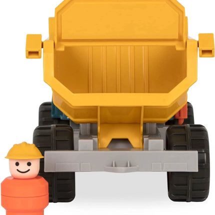 Battat – Yellow Dump Truck – Classic Toddler Trucks – Kids Construction Toys –