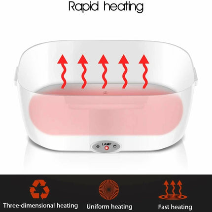 Electric Heating Lunch Box Food Heater Portable Lunch Containers Warming