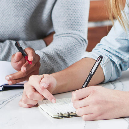 Sharpie Rollerball Pen Needle Point (0.5mm) Precision Pen Blue Ink 12 Count