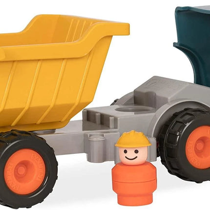 Battat – Yellow Dump Truck – Classic Toddler Trucks – Kids Construction Toys –