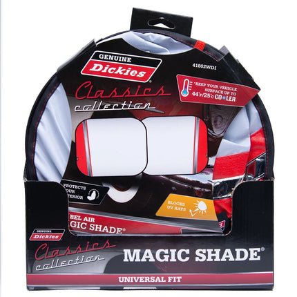 Genuine Dickies Classics Bel Air Auto Twist Sunshades Red (31.5" x 28.5")